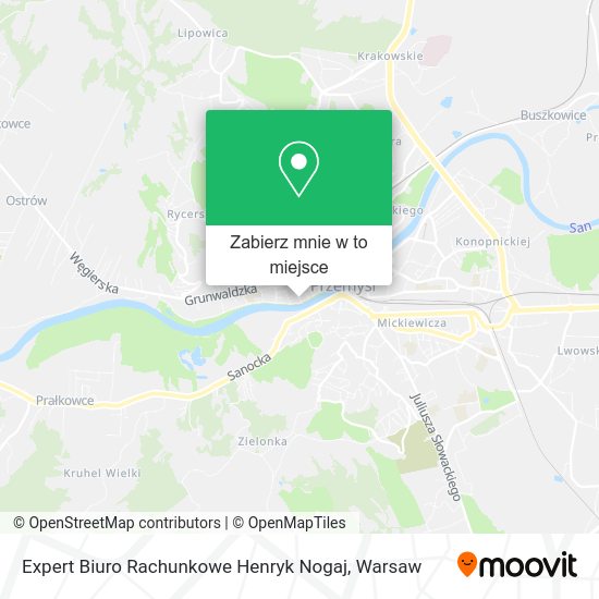 Mapa Expert Biuro Rachunkowe Henryk Nogaj