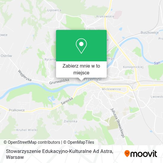 Mapa Stowarzyszenie Edukacyjno-Kulturalne Ad Astra