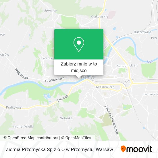 Mapa Ziemia Przemyska Sp z o O w Przemyslu