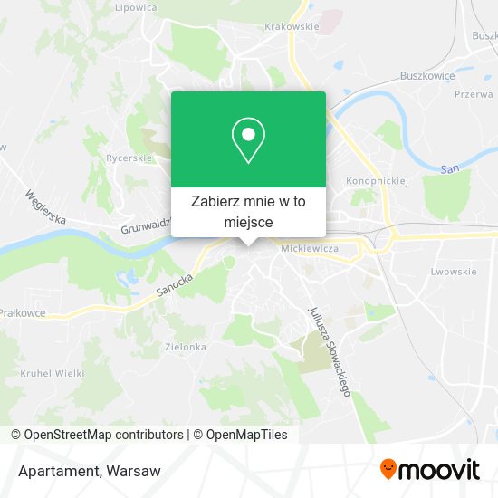 Mapa Apartament