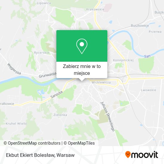 Mapa Ekbut Ekiert Bolesław