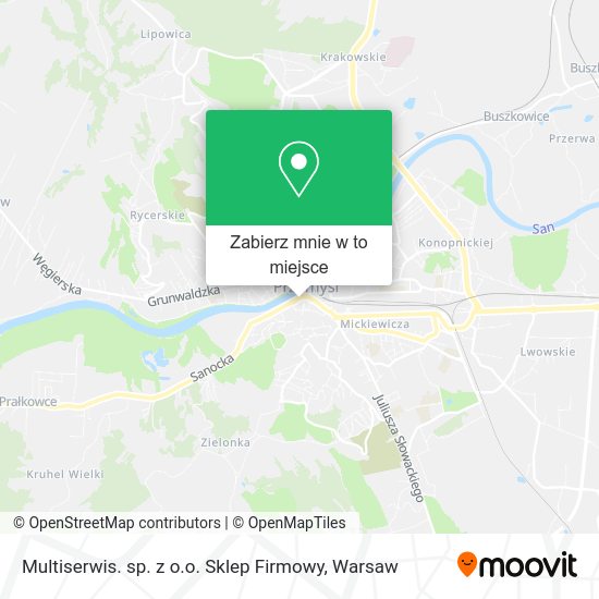 Mapa Multiserwis. sp. z o.o. Sklep Firmowy