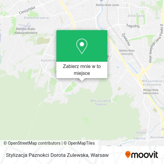 Mapa Stylizacja Paznokci Dorota Zulewska