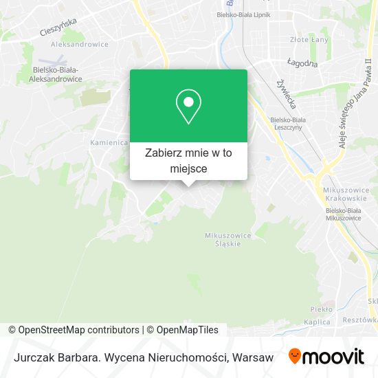 Mapa Jurczak Barbara. Wycena Nieruchomości