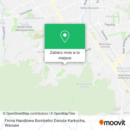 Mapa Firma Handlowa Bombelini Danuta Karkocha