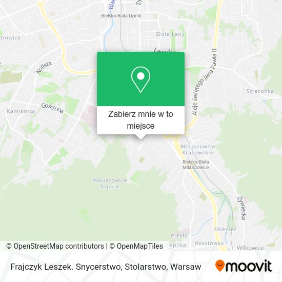 Mapa Frajczyk Leszek. Snycerstwo, Stolarstwo