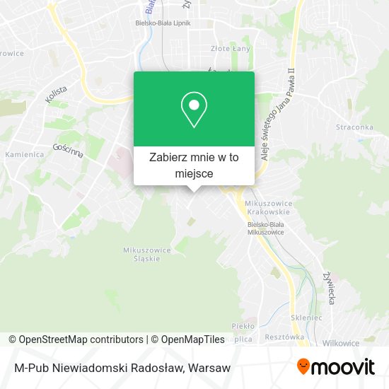 Mapa M-Pub Niewiadomski Radosław