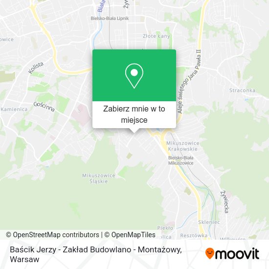 Mapa Baścik Jerzy - Zakład Budowlano - Montażowy