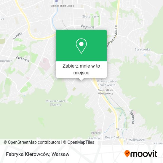 Mapa Fabryka Kierowców