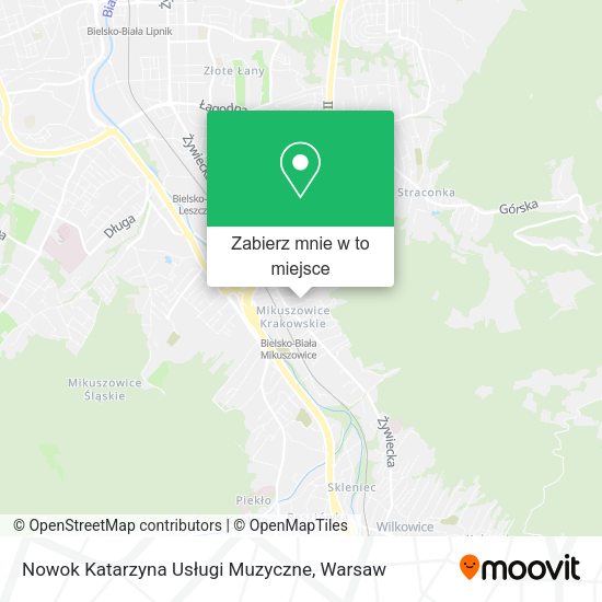 Mapa Nowok Katarzyna Usługi Muzyczne