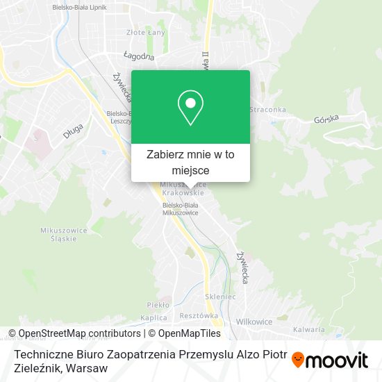 Mapa Techniczne Biuro Zaopatrzenia Przemyslu Alzo Piotr Zieleźnik