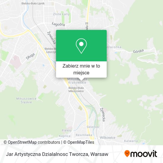 Mapa Jar Artystyczna Dzialalnosc Tworcza