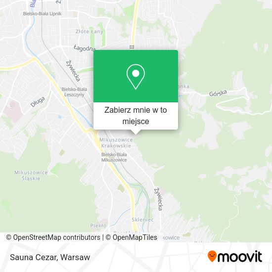 Mapa Sauna Cezar