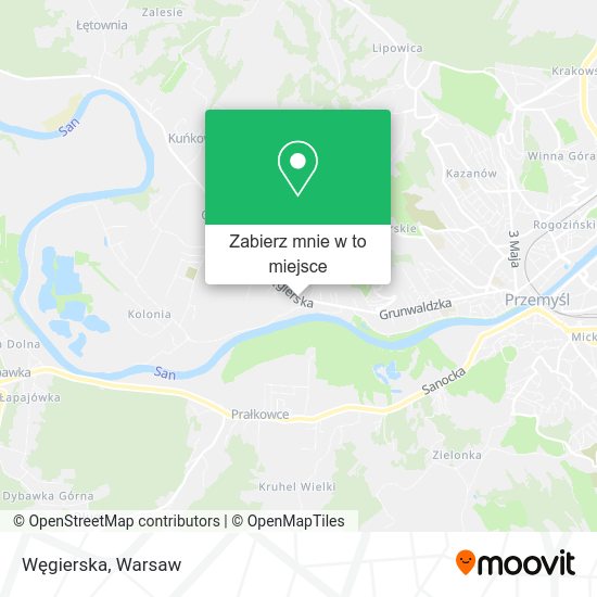 Mapa Węgierska