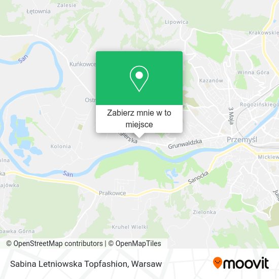 Mapa Sabina Letniowska Topfashion