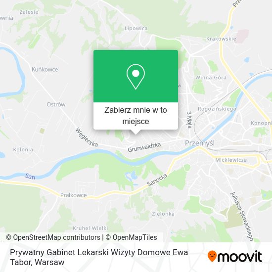 Mapa Prywatny Gabinet Lekarski Wizyty Domowe Ewa Tabor