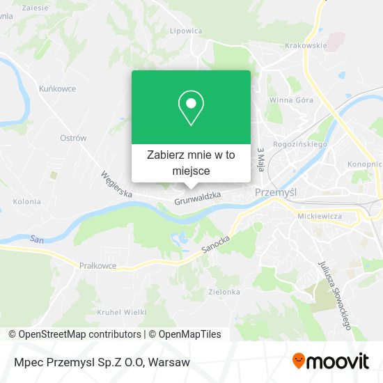 Mapa Mpec Przemysl Sp.Z O.O