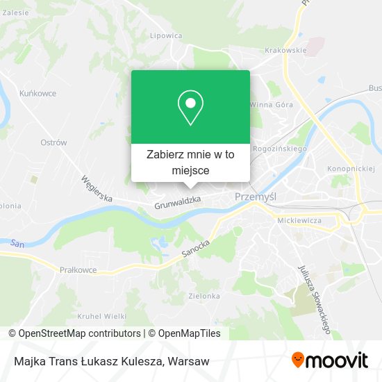 Mapa Majka Trans Łukasz Kulesza