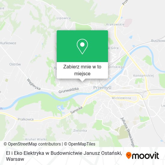 Mapa El i Eko Elektryka w Budownictwie Janusz Ostański