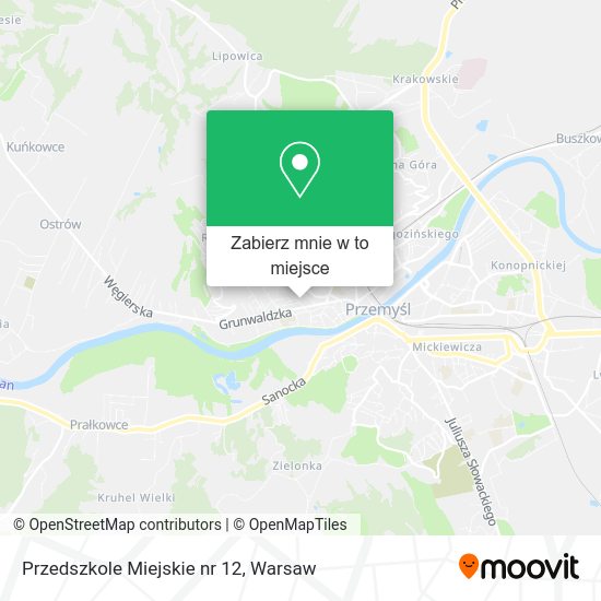 Mapa Przedszkole Miejskie nr 12