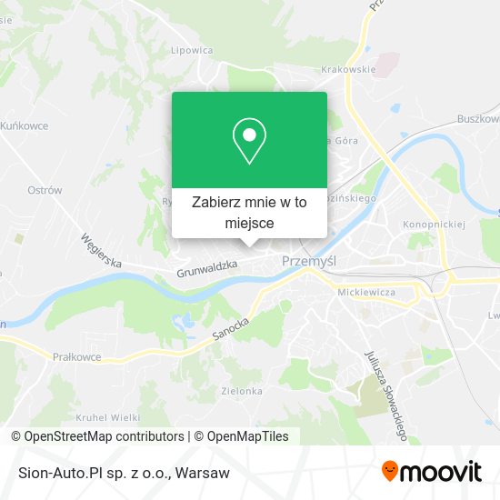 Mapa Sion-Auto.Pl sp. z o.o.