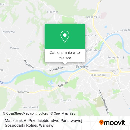 Mapa Maszczak A. Przedsiębiorstwo Państwowej Gospodarki Rolnej