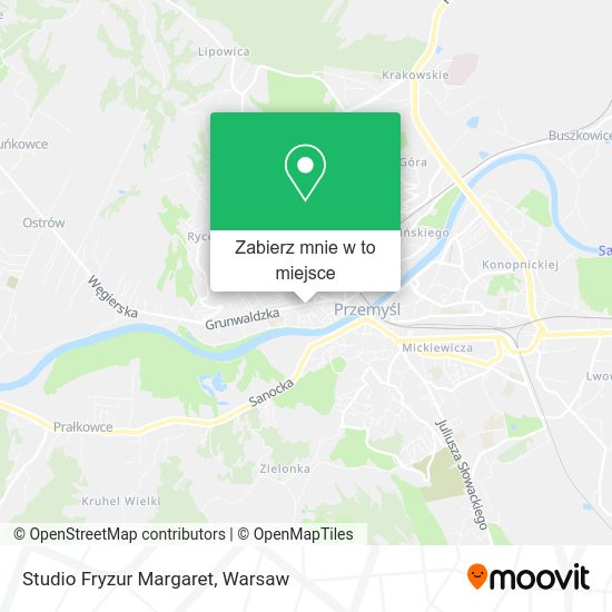 Mapa Studio Fryzur Margaret