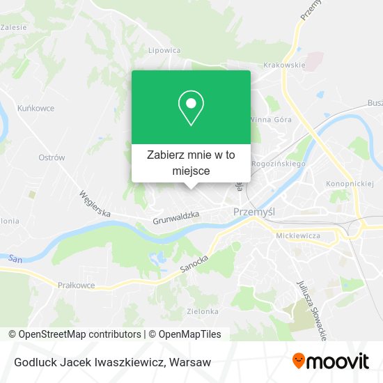 Mapa Godluck Jacek Iwaszkiewicz