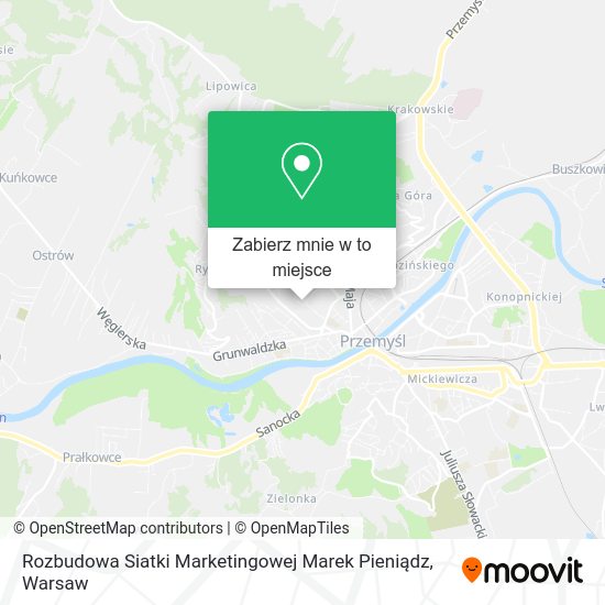 Mapa Rozbudowa Siatki Marketingowej Marek Pieniądz