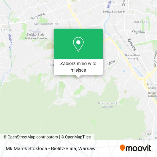 Mapa Mk Marek Stokłosa - Bielitz-Biala