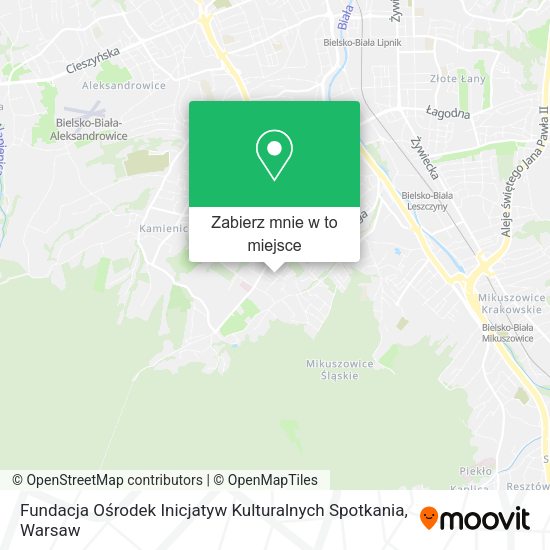 Mapa Fundacja Ośrodek Inicjatyw Kulturalnych Spotkania