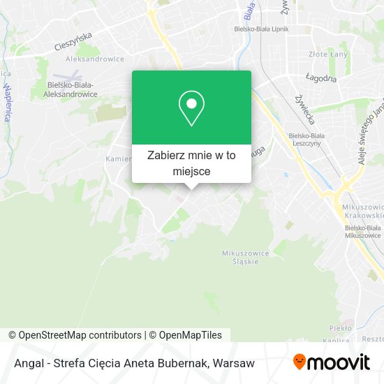 Mapa Angal - Strefa Cięcia Aneta Bubernak