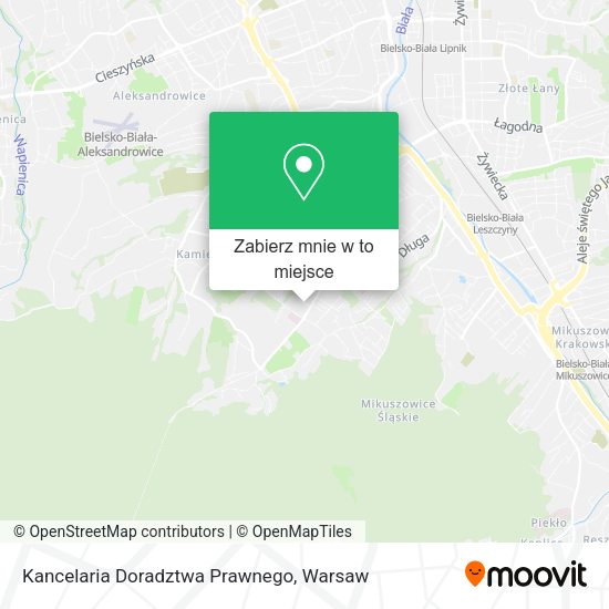 Mapa Kancelaria Doradztwa Prawnego