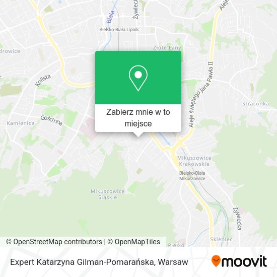 Mapa Expert Katarzyna Gilman-Pomarańska