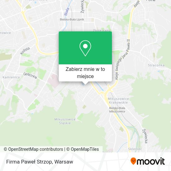 Mapa Firma Paweł Strzop