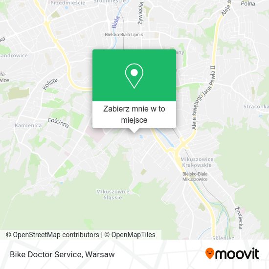 Mapa Bike Doctor Service