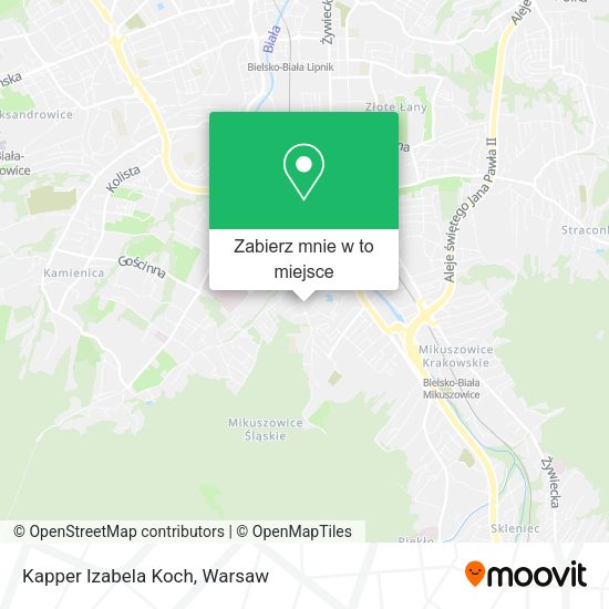 Mapa Kapper Izabela Koch