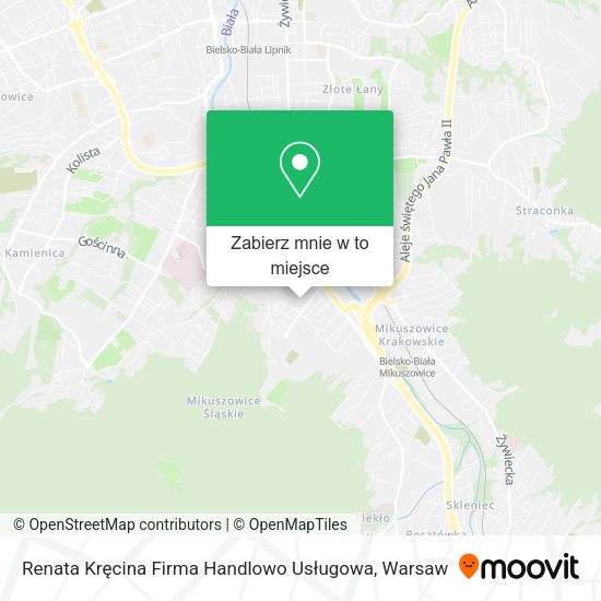 Mapa Renata Kręcina Firma Handlowo Usługowa