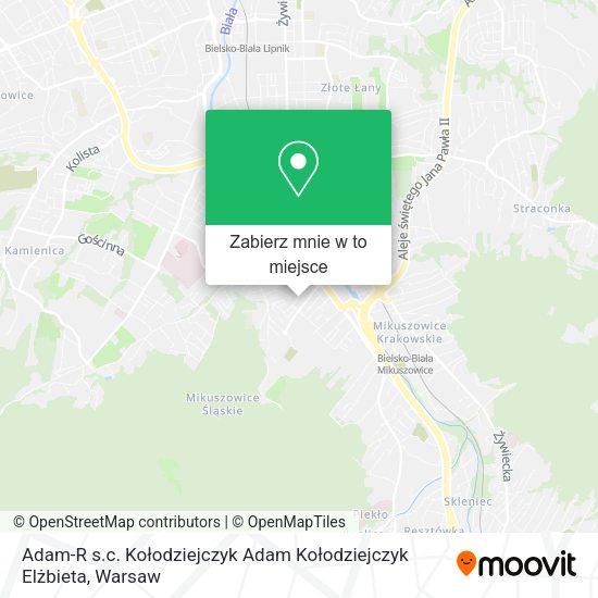 Mapa Adam-R s.c. Kołodziejczyk Adam Kołodziejczyk Elżbieta