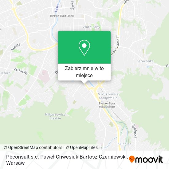 Mapa Pbconsult s.c. Paweł Chwesiuk Bartosz Czerniewski