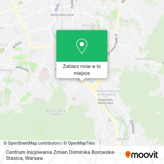 Mapa Centrum Inicjowania Zmian Dominika Borowska-Stasica