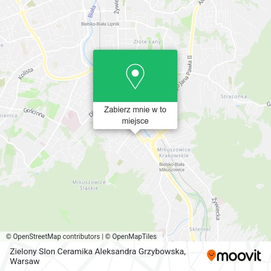 Mapa Zielony Slon Ceramika Aleksandra Grzybowska