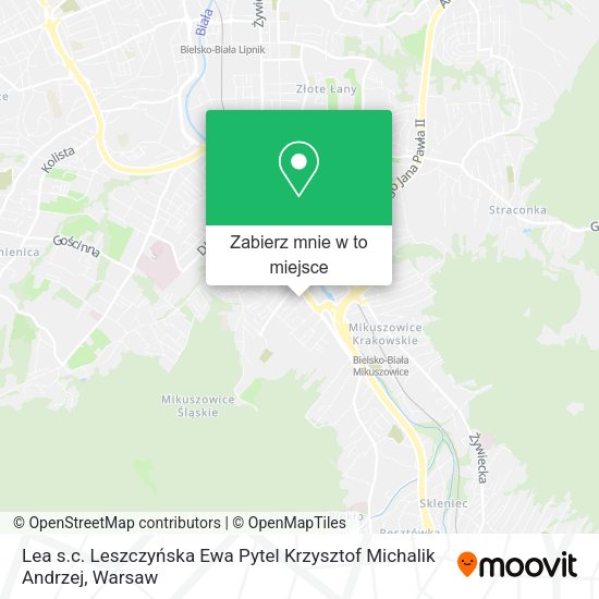 Mapa Lea s.c. Leszczyńska Ewa Pytel Krzysztof Michalik Andrzej