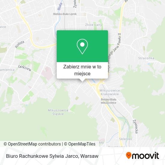 Mapa Biuro Rachunkowe Sylwia Jarco