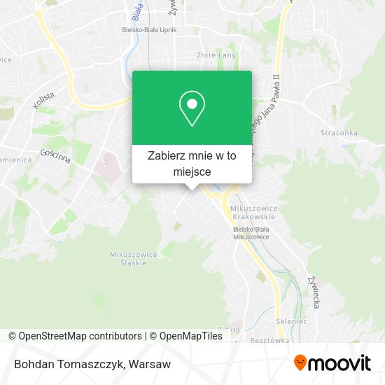 Mapa Bohdan Tomaszczyk