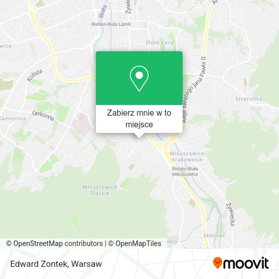 Mapa Edward Zontek