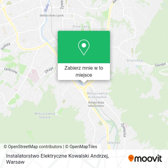 Mapa Instalatorstwo Elektryczne Kowalski Andrzej