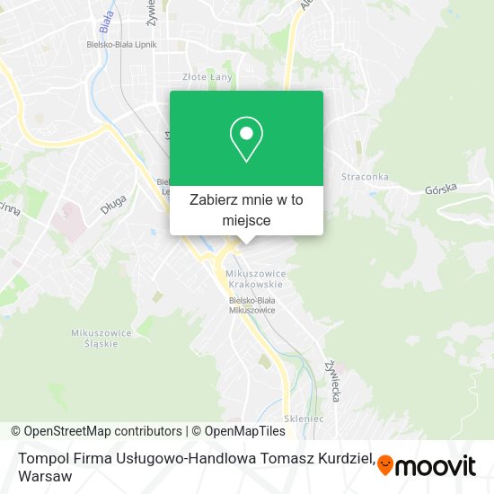 Mapa Tompol Firma Usługowo-Handlowa Tomasz Kurdziel