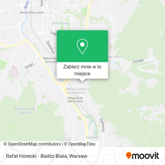 Mapa Rafał Horecki - Bielitz-Biala