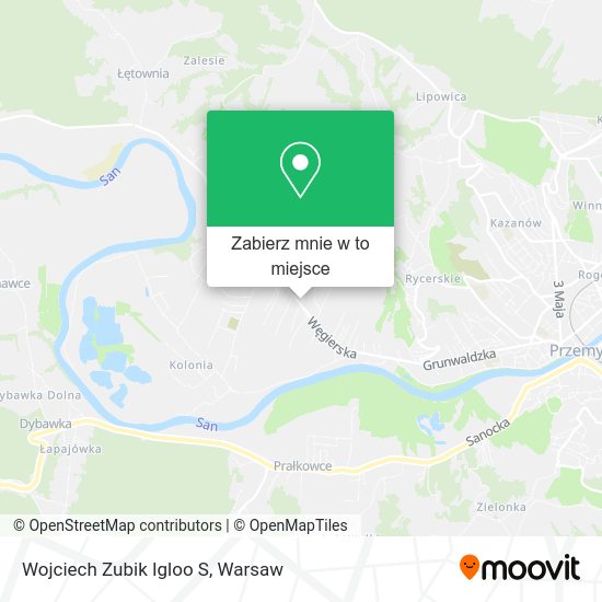 Mapa Wojciech Zubik Igloo S